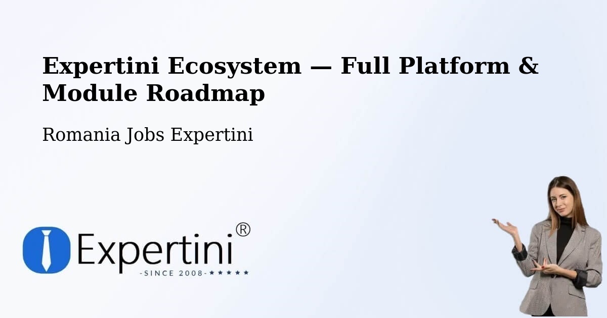 Expertini Ecosystem — Full Platform & Module Roadmap – Vârteşcoiu